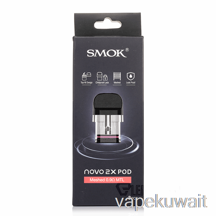 سموك نوفو 2x القرون البديلة 0.6ohm MTL القرون Vape Pod Kits